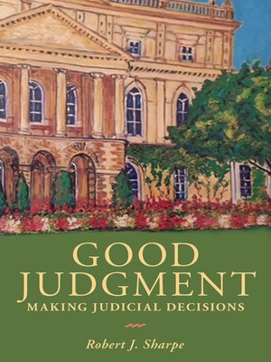 cover image of Good Judgment